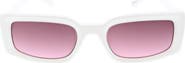 BCBGeneration 54mm Rectangular Sunglasses