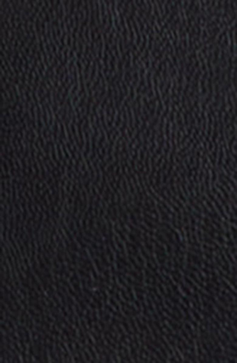 Cinq à Sept Camen Faux Leather Vest, Alternate, color, Black