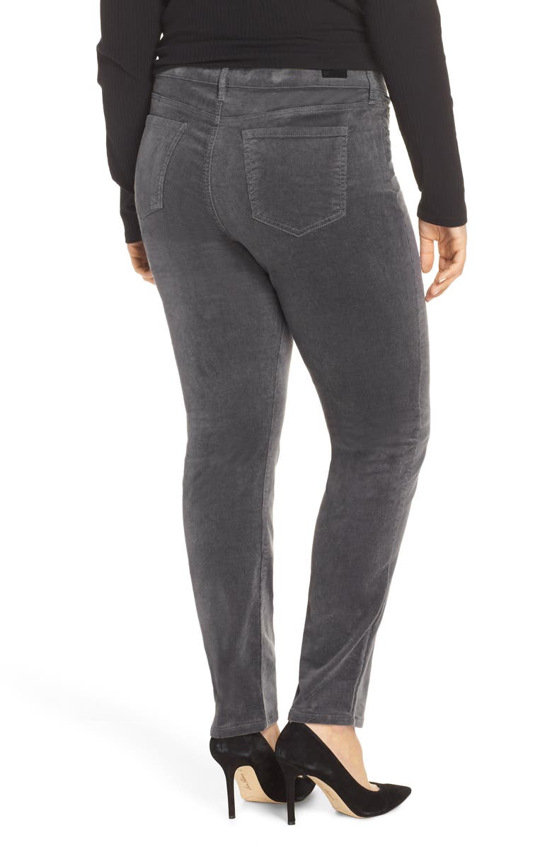 KUT from the Kloth Diana Stretch Corduroy Skinny Pants, Alternate, color, Fog