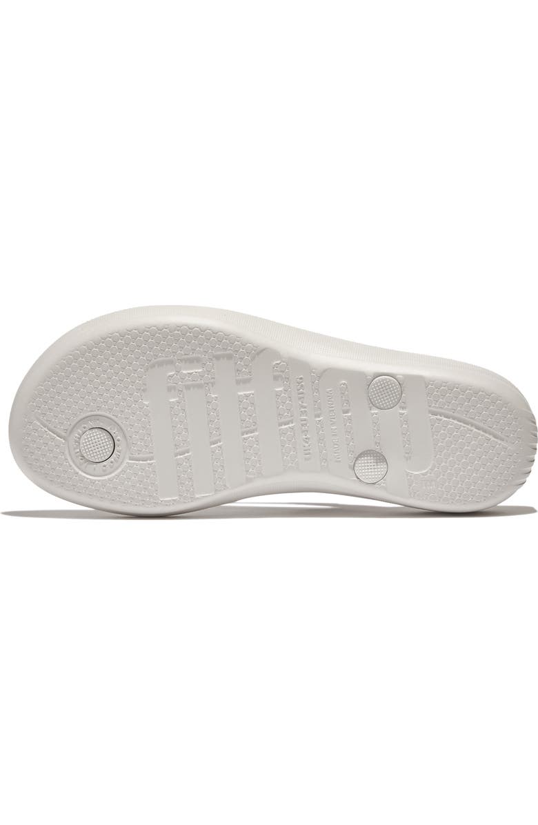 FitFlop iQushion<sup>™</sup> Splash Crystal Flip Flop, Alternate, color, Tiptoe Grey