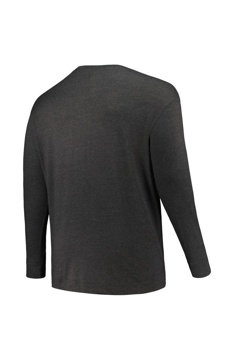 Champion Men's Champion Charcoal Clemson Tigers Big & Tall Arch Long Sleeve T-Shirt, Alternate, color, Charcoal