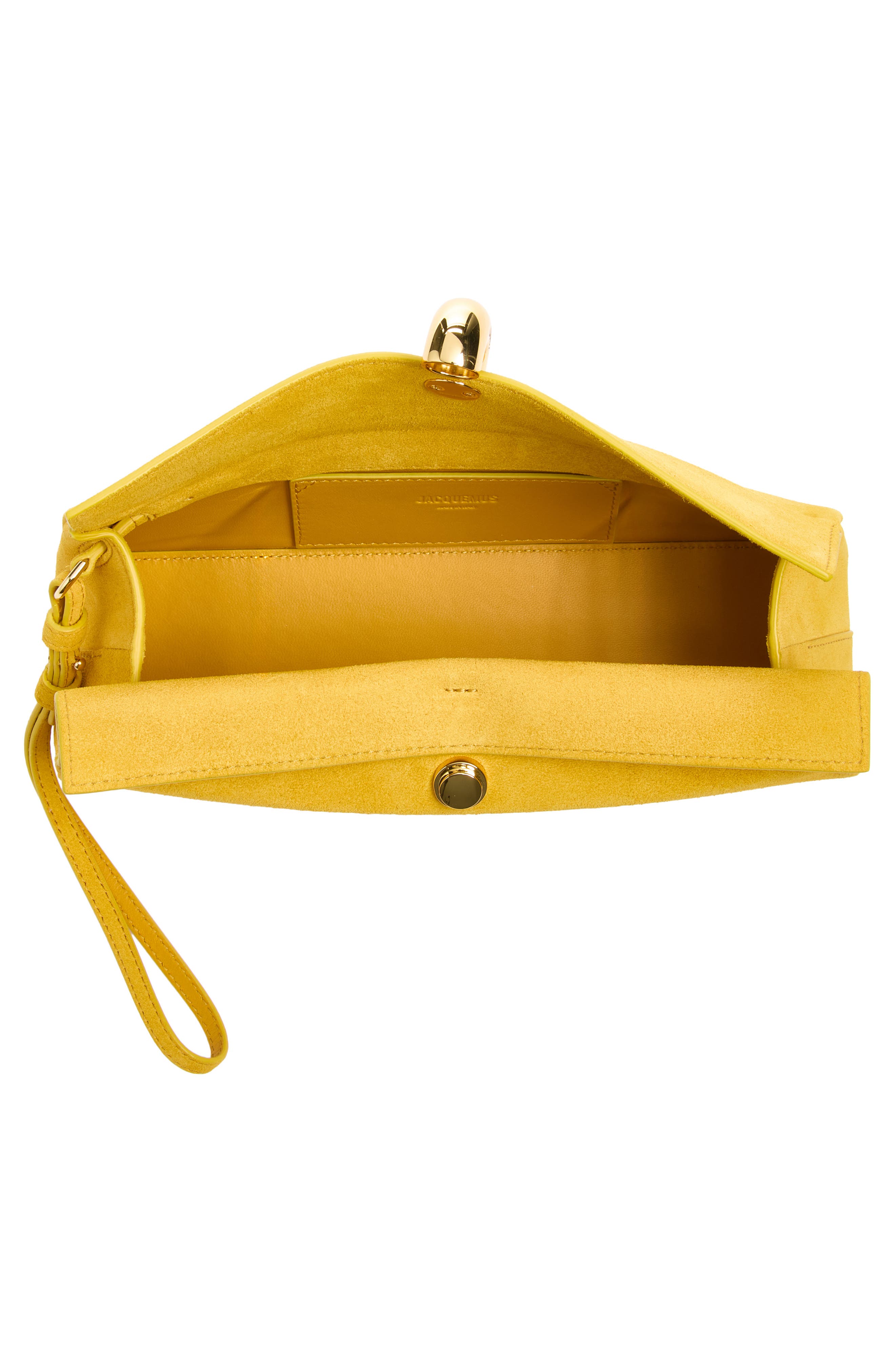 La Pochette Valerie Clutch, Alternate, color, DARK YELLOW 290