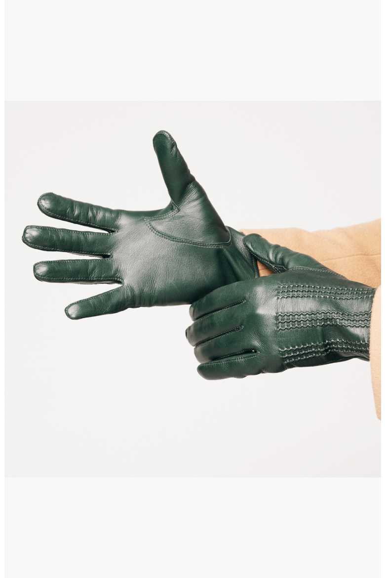 Men's Seymoure Traveler Leather Gloves, Alternate, color, Agave