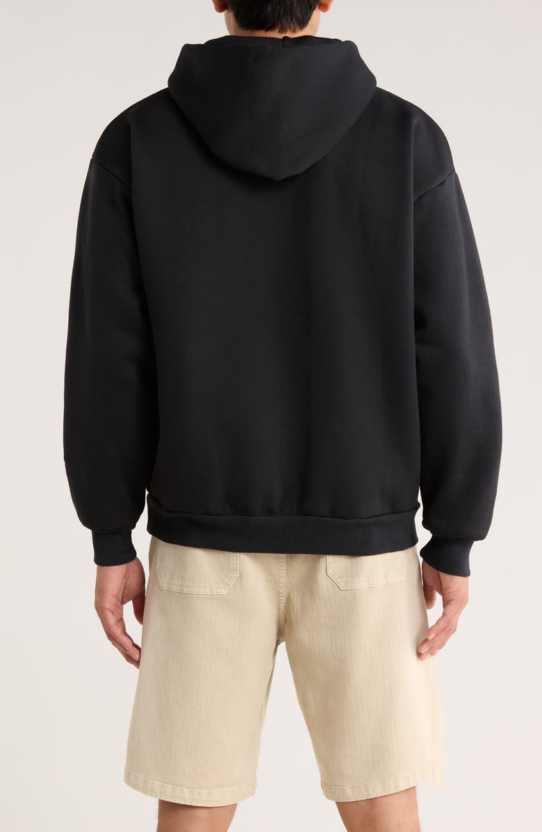 PacSun Solid Hoodie, Alternate, color, Black