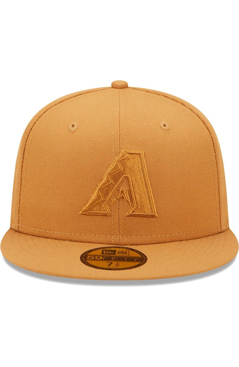 New Era Men's New Era Brown Arizona Diamondbacks Bronze Color Pack 59FIFTY Fitted Hat, Alternate, color, 