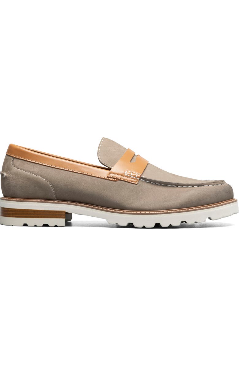 Florsheim Renegade Penny Loafer, Alternate, color, Gray Multi