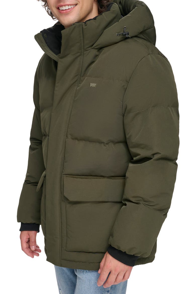 Arctic Cloth Heavyweight Parka, Alternate, color, OLIVE