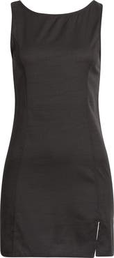 Billabong Your Time Cotton Blend Sheath Minidress