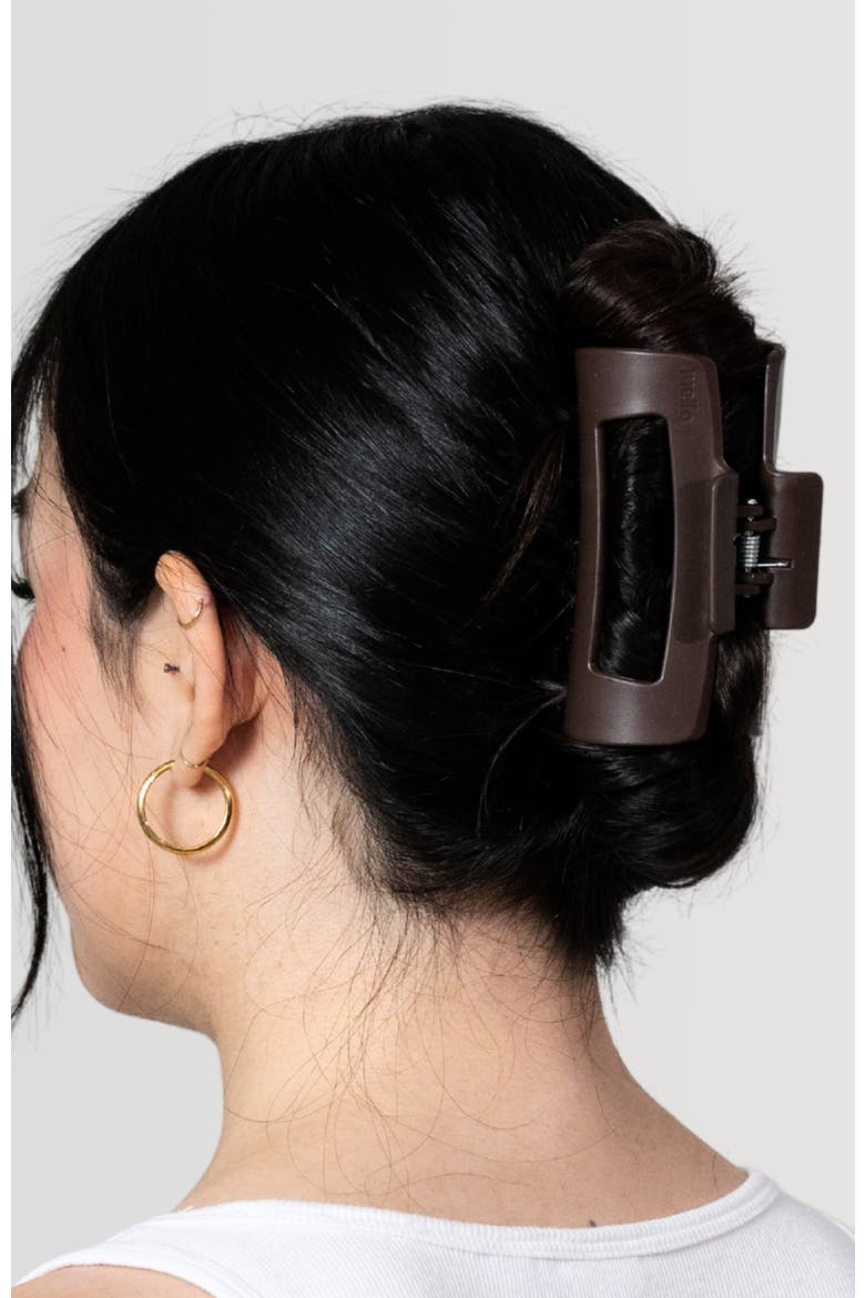 Cloud Clip Classic, Alternate, color, Cocoa