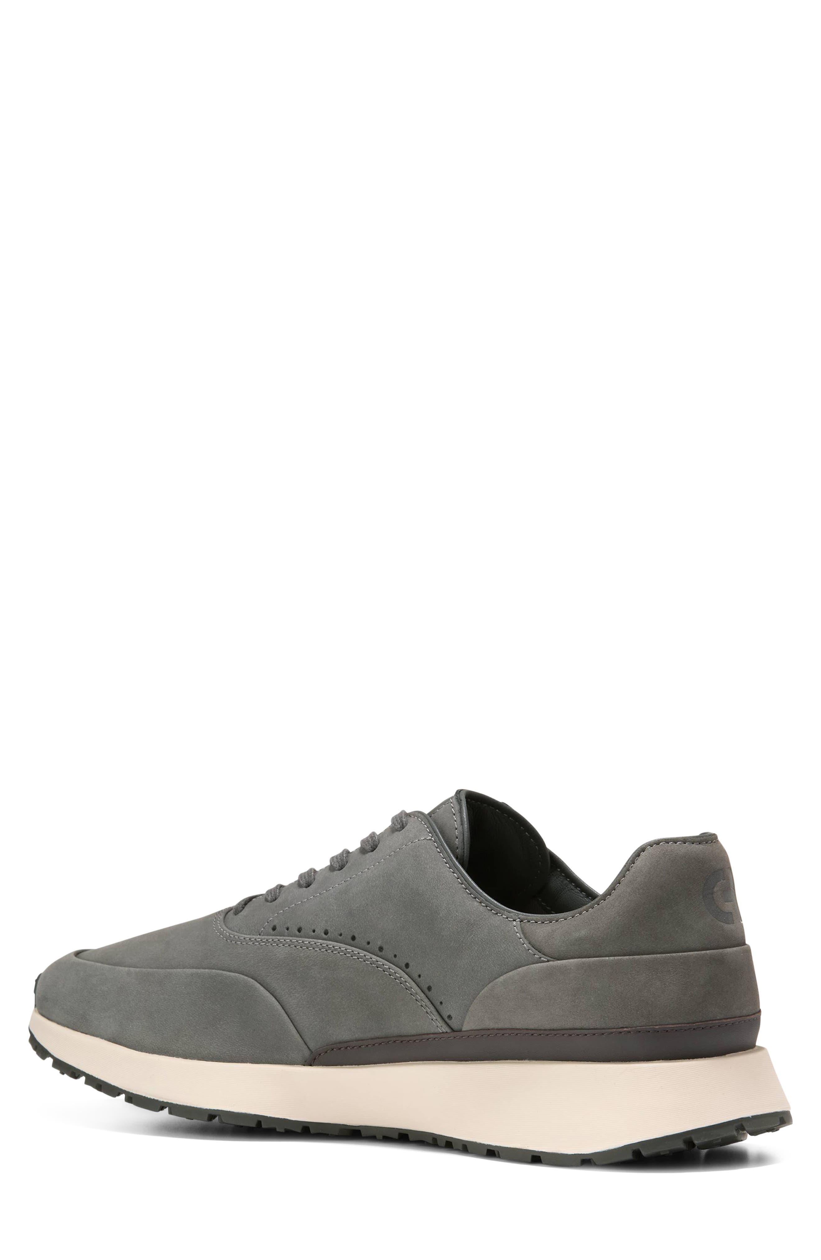 GrandPro Luxe Mile Sneaker, Alternate, color, CASTLEROCK NUBUCK / RAVEN