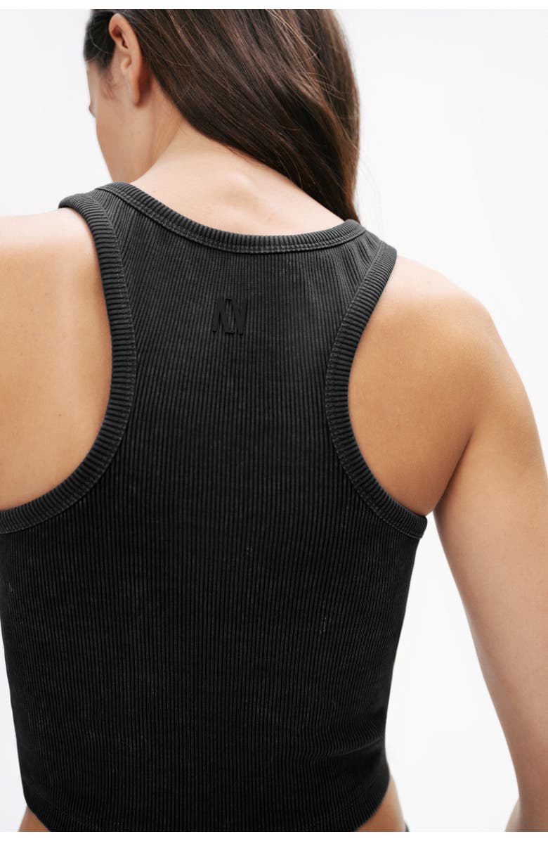 Nocturne Ribbed Crop Top, Alternate, color, 