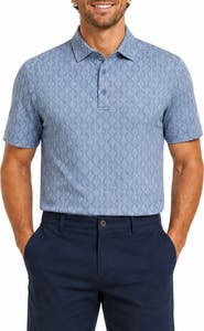 Ben Sherman Brush Stroke Stripe Performance Polo