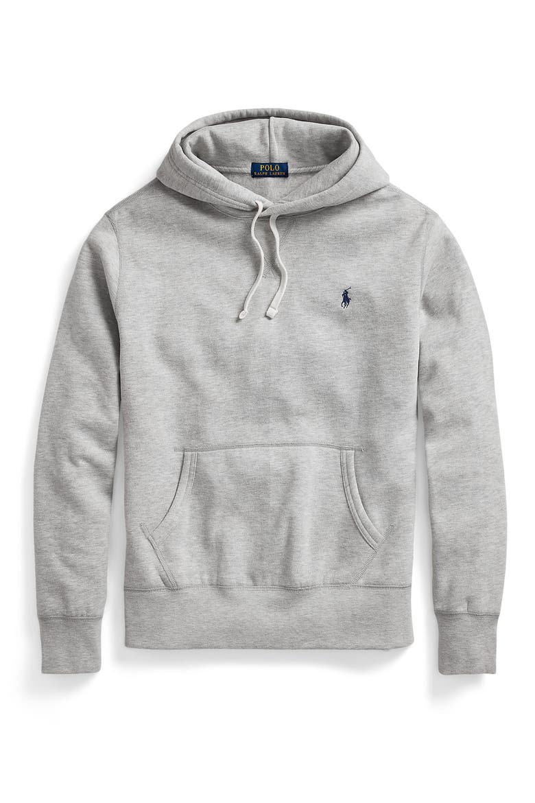 Fleece Hoodie, Alternate, color, ANDOVER HEATHER
