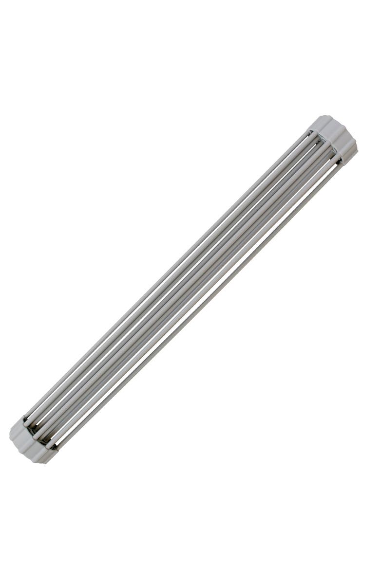 Better Houseware Over the Sink Roll Up Drying Rack, Silicone and Stainless Steel, Alternate, color, Gray