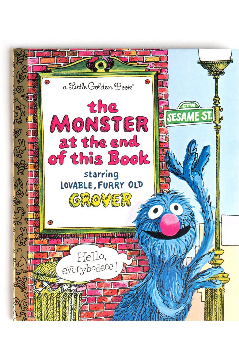 Sweatshirt and Book Set, Alternate, color, Grover Off White