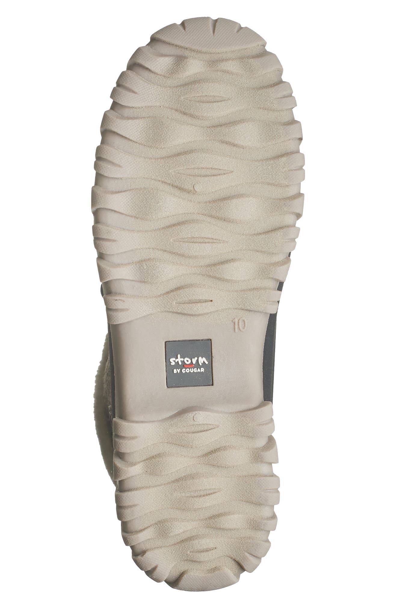 Cougar Cabin Faux Fur Cuff Waterproof Winter Boot, Alternate, color, 