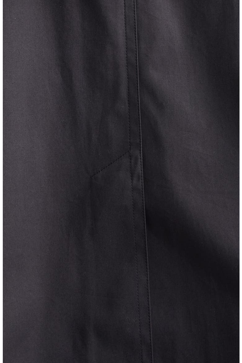 Double Breasted Hooded Short Trench Coat, Alternate, color, 9200 NAVY