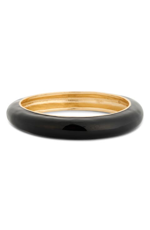 Enamel Metal Bangle Bracelet