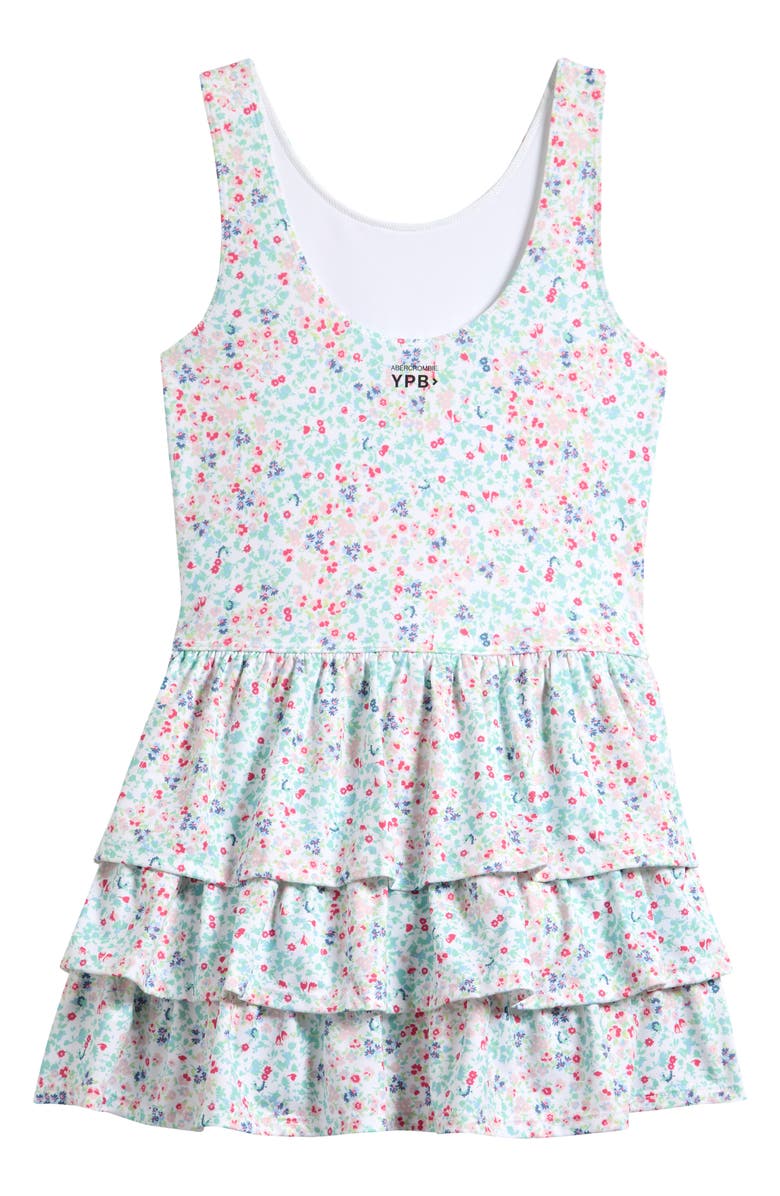 abercrombie kids Kids' Active Flirty Minidress, Alternate, color, Multi Ditsy