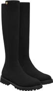 VIVAIA Round-Toe Stretchy Wool Knee-High Boots