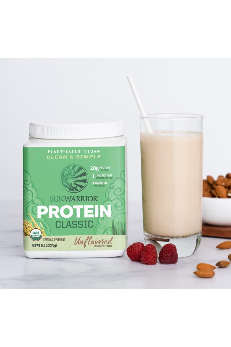 Classic Organic Protein Powder, Alternate, color, Unflavored, 375g