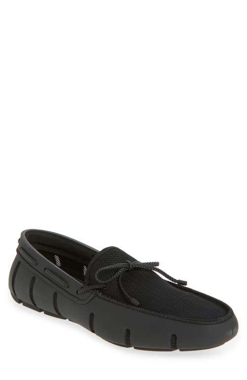 Swims Braided Lace Loafer in Black  product
