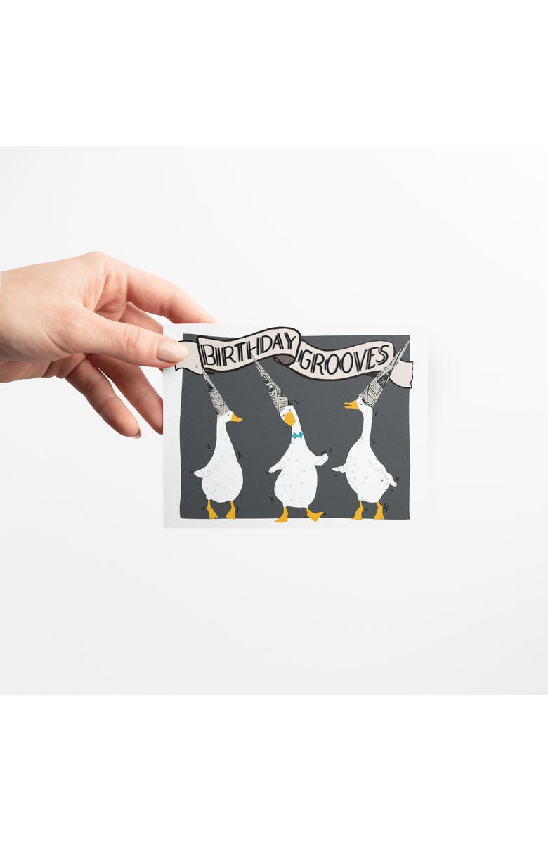 Ramus & Co Birthday Greeting Card Pack (3ct) "Birthday Grooves Dance", Alternate, color, Multi-Pack