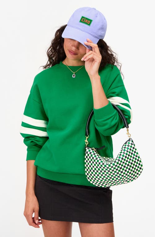 Clare V . Petit Moyen Woven Messenger Bag