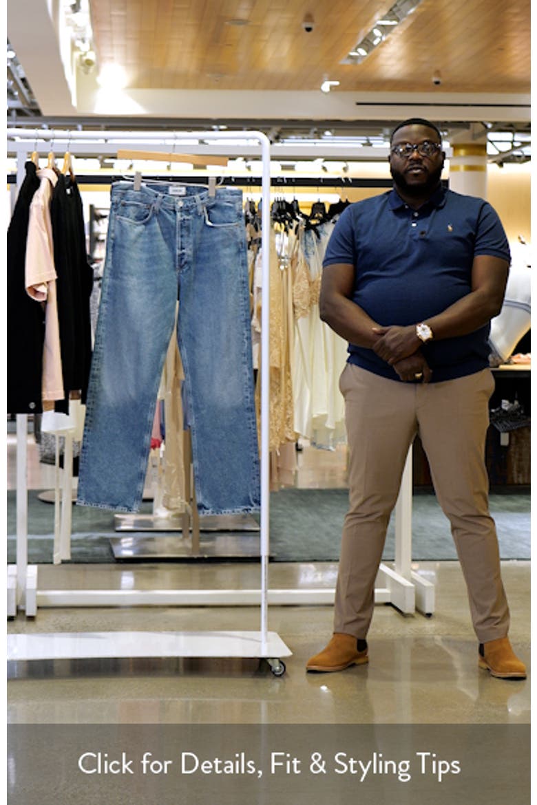 '90s Mid Rise Relaxed Straight Leg Jeans video