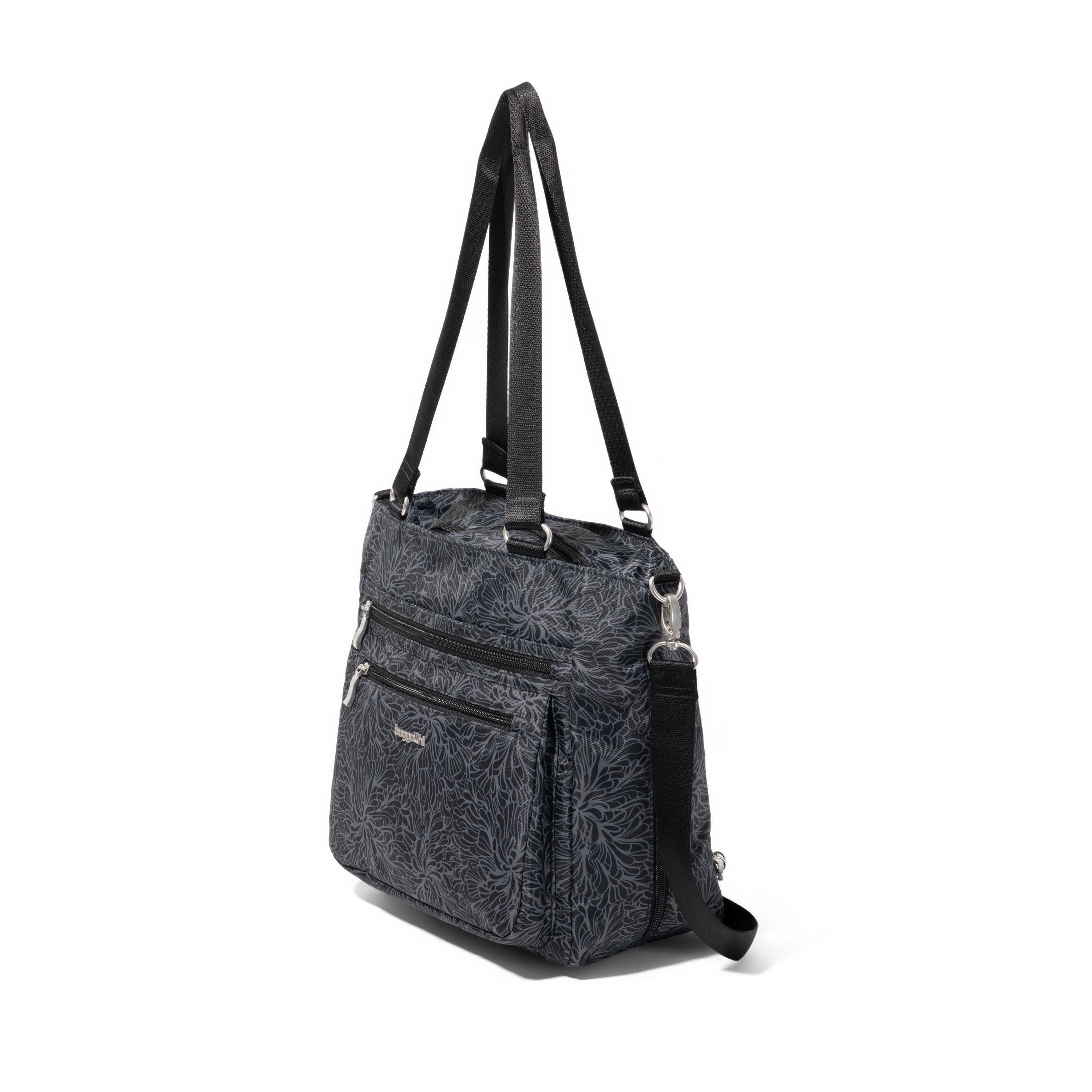 Modern Everyday Shopper, Alternate, color, MIDNIGHT BLOSSOM PRINT