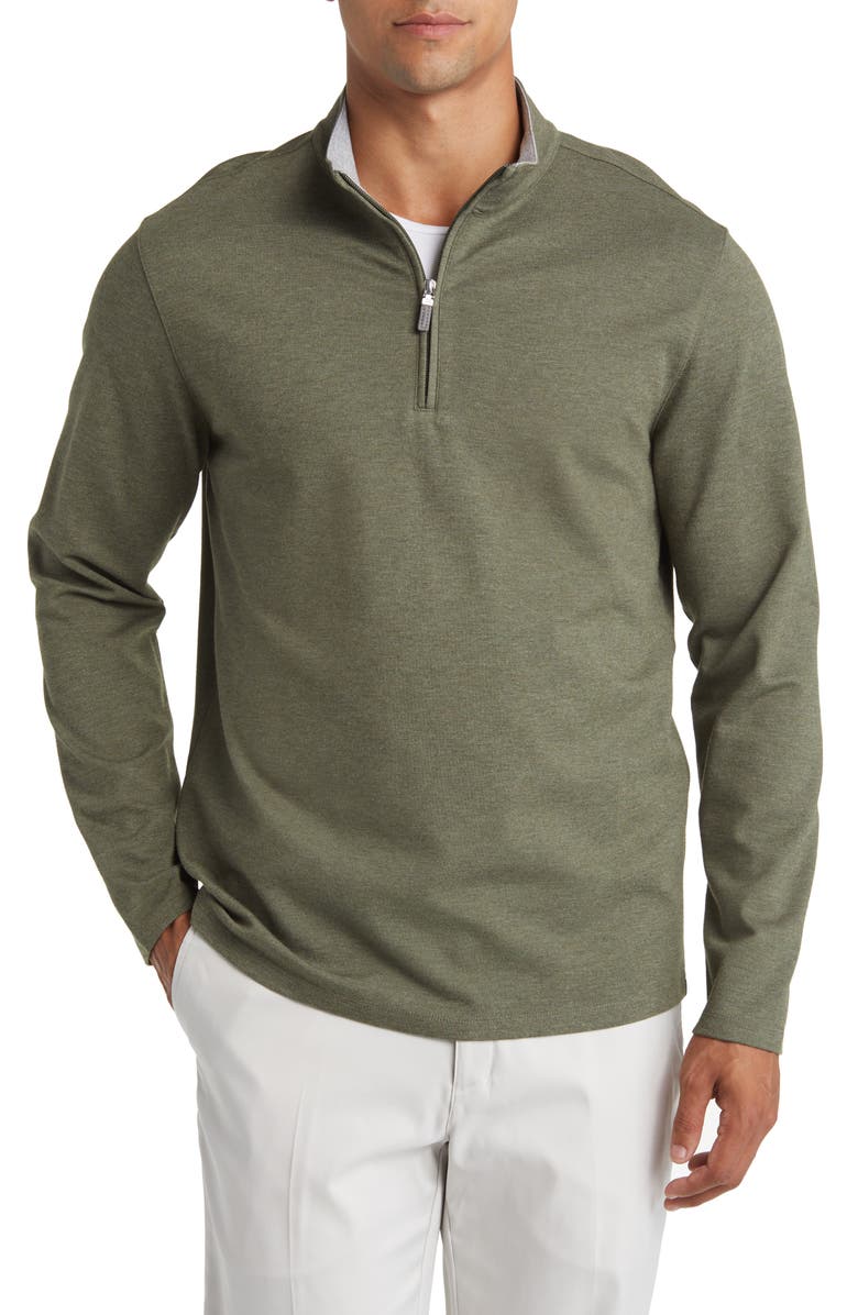 Mizzen+Main ProFlex Performance Quarter Zip Pullover, Main, color, 