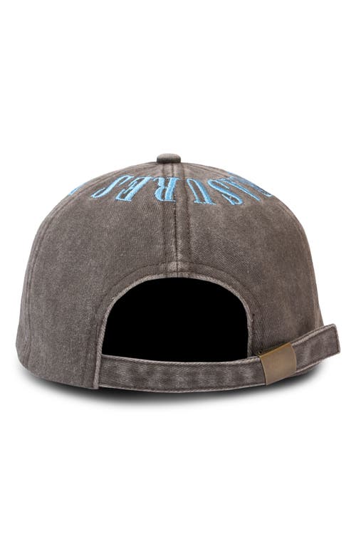 Pleasures Onyx Crown Washed Cotton Twill Baseball Cap