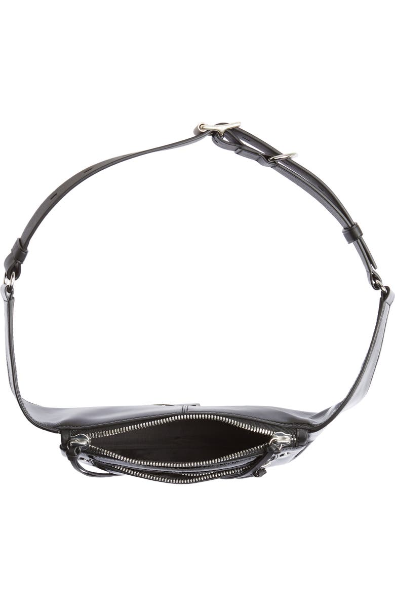 rag & bone Ellis Patent Leather Fanny Pack, Alternate, color,