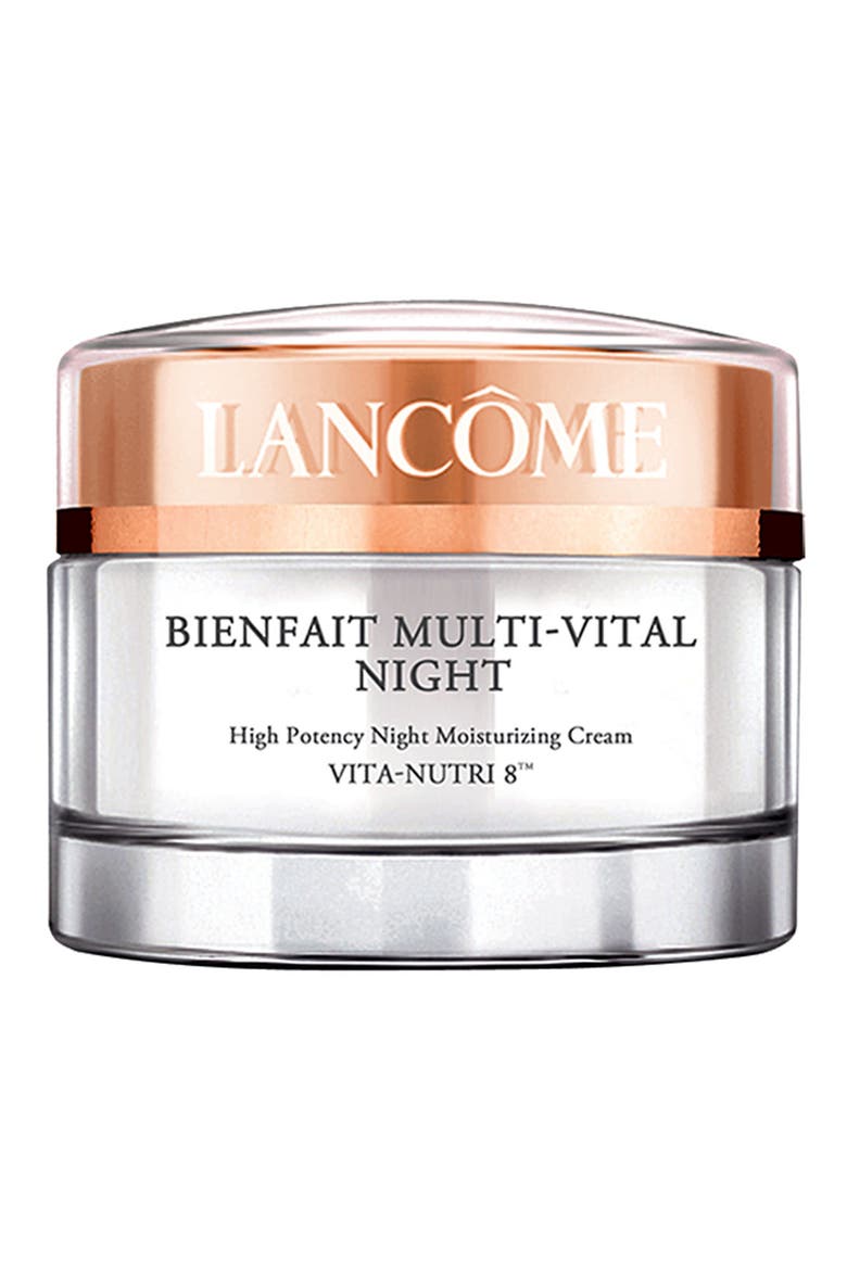 Bienfait Multi-Vital Night Highly Potent Overnight Face Moisturizer, Main, color, NO COLOR
