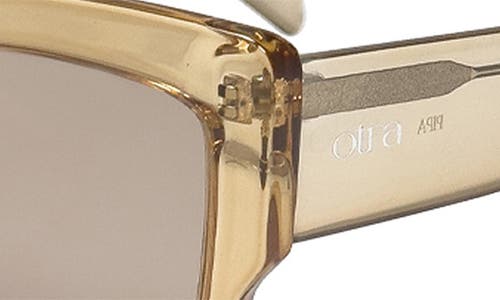 Otra Pipa 54mm Square Sunglasses In Brown