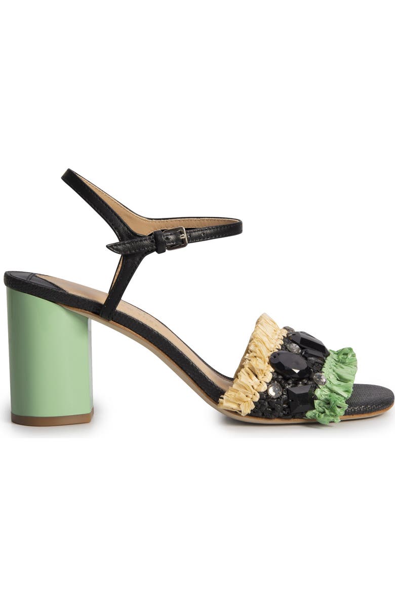 Kate Spade New York bora bora crystal block heel sandal, Alternate, color,