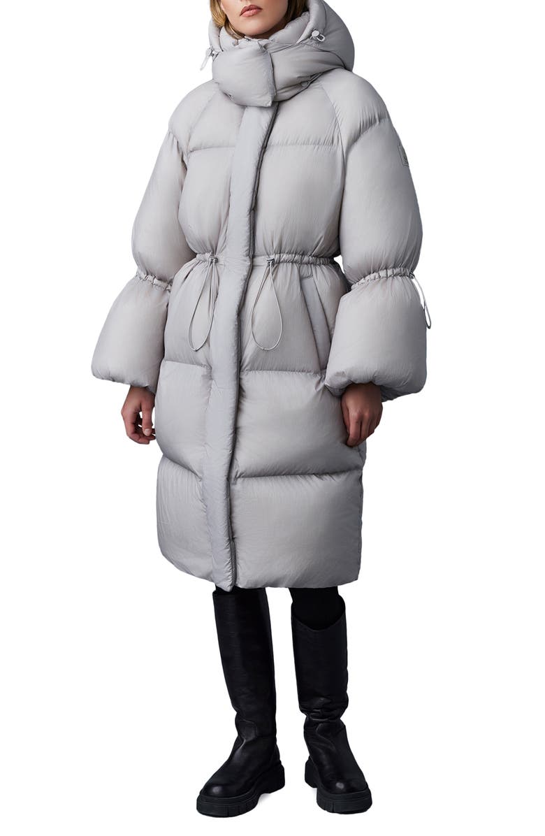 Mackage Lenzi Water Repellent 800 Fill Power Down Puffer Coat, Main, color, 