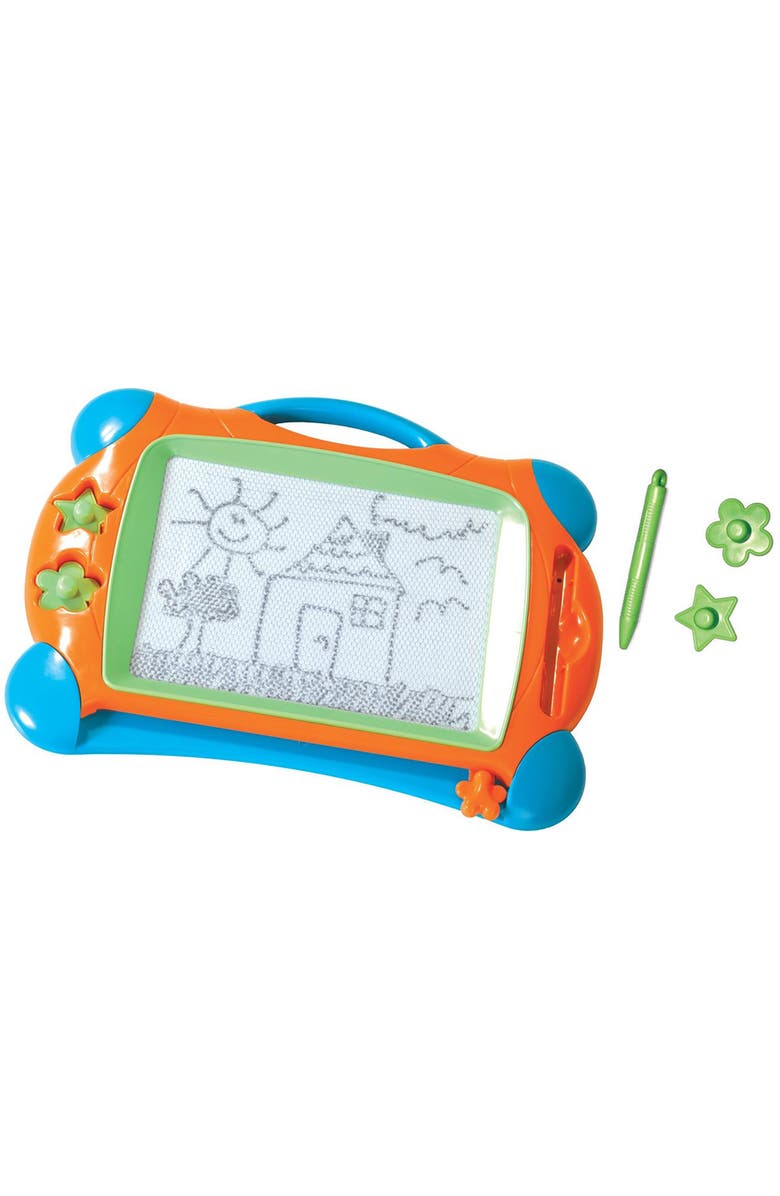 SES Creative Magnetic Drawing Board Art Activity, Kids 3+, Alternate, color, Multicolored