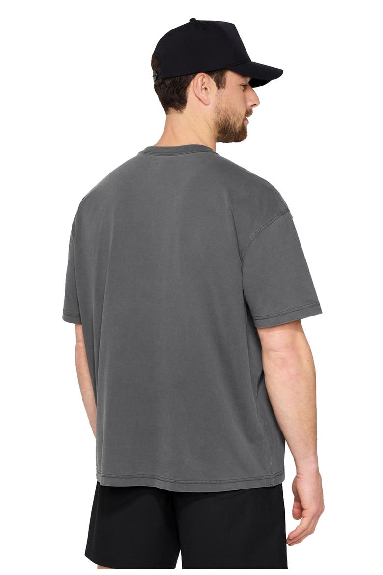 The Effortless Oversized Tee, Alternate, color, Washed Black