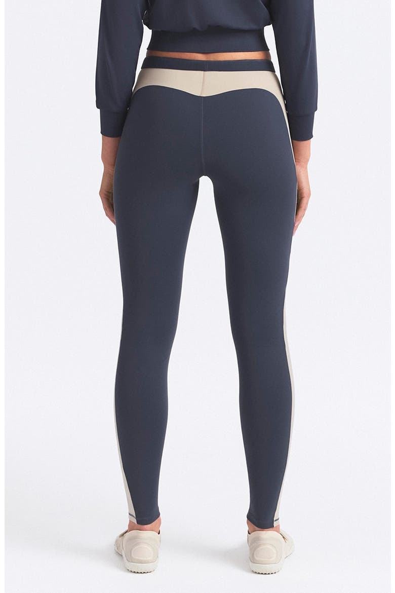 High Waist Leggings, Alternate, color, DEEP ROYAL/ STONE