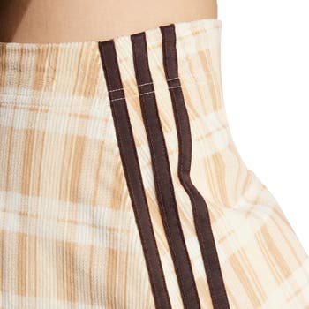 adidas Originals Tartan Corduroy A-Line Skirt | Nordstrom