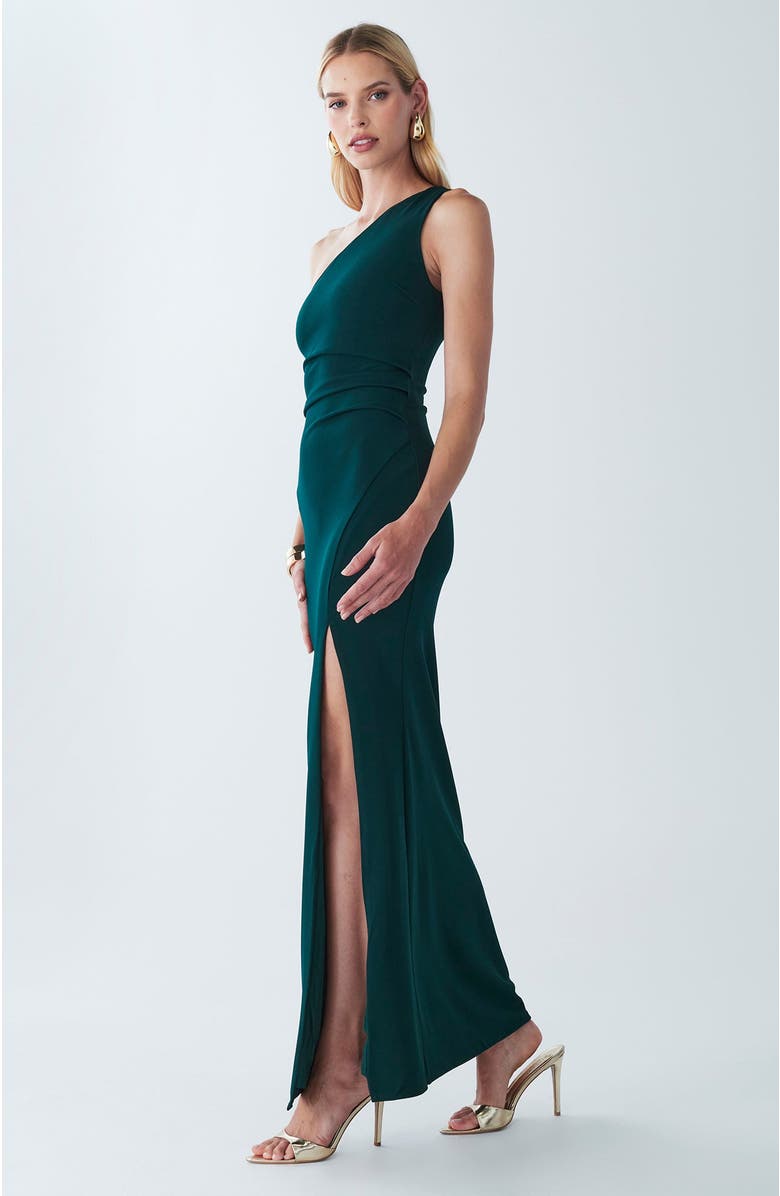 BWLDR Letty Maxi Dress, Alternate, color, Emerald