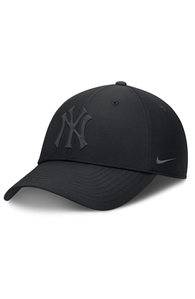Nike Men's Nike Black New York Yankees Primetime Club Performance Adjustable Hat, Main, color,