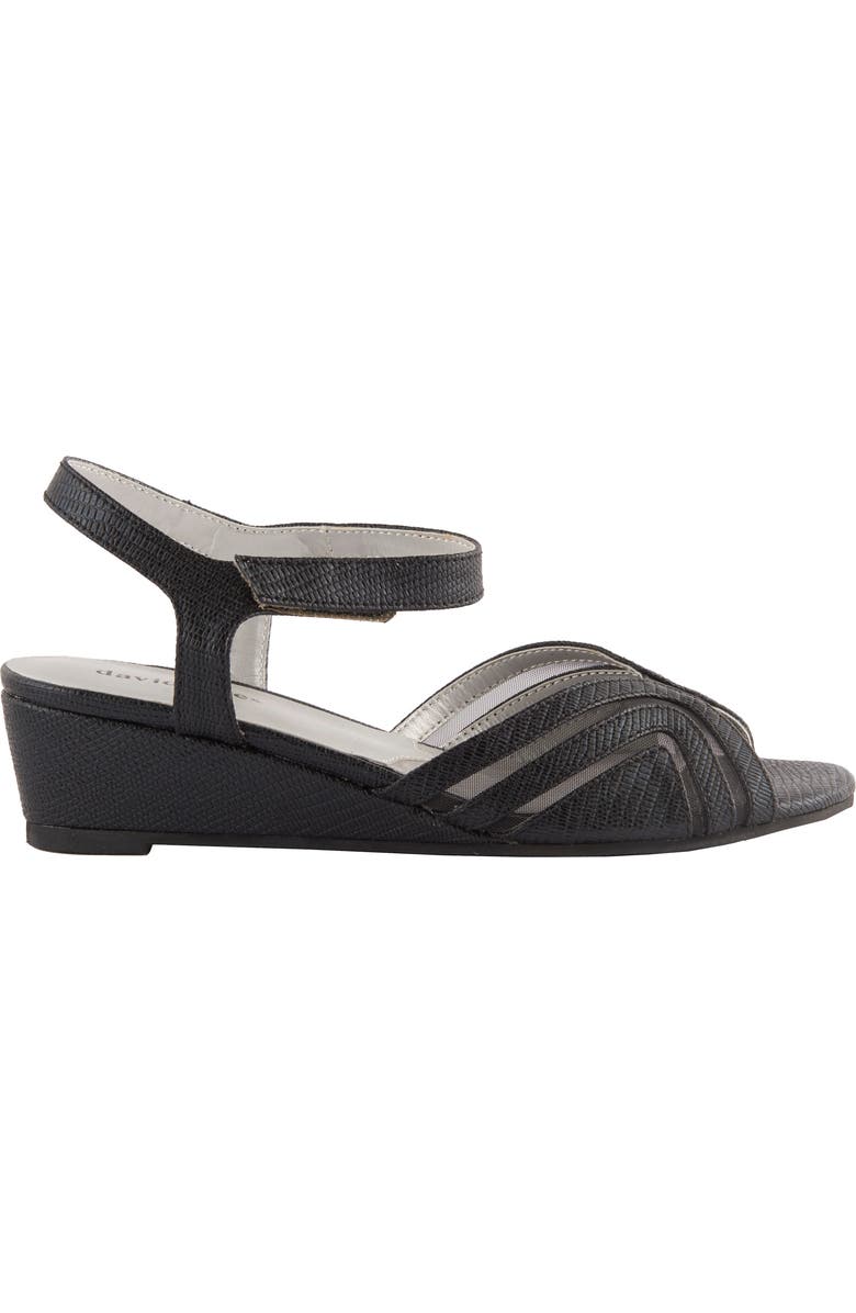 David Tate Admire Lizard Embossed Sandal, Alternate, color,