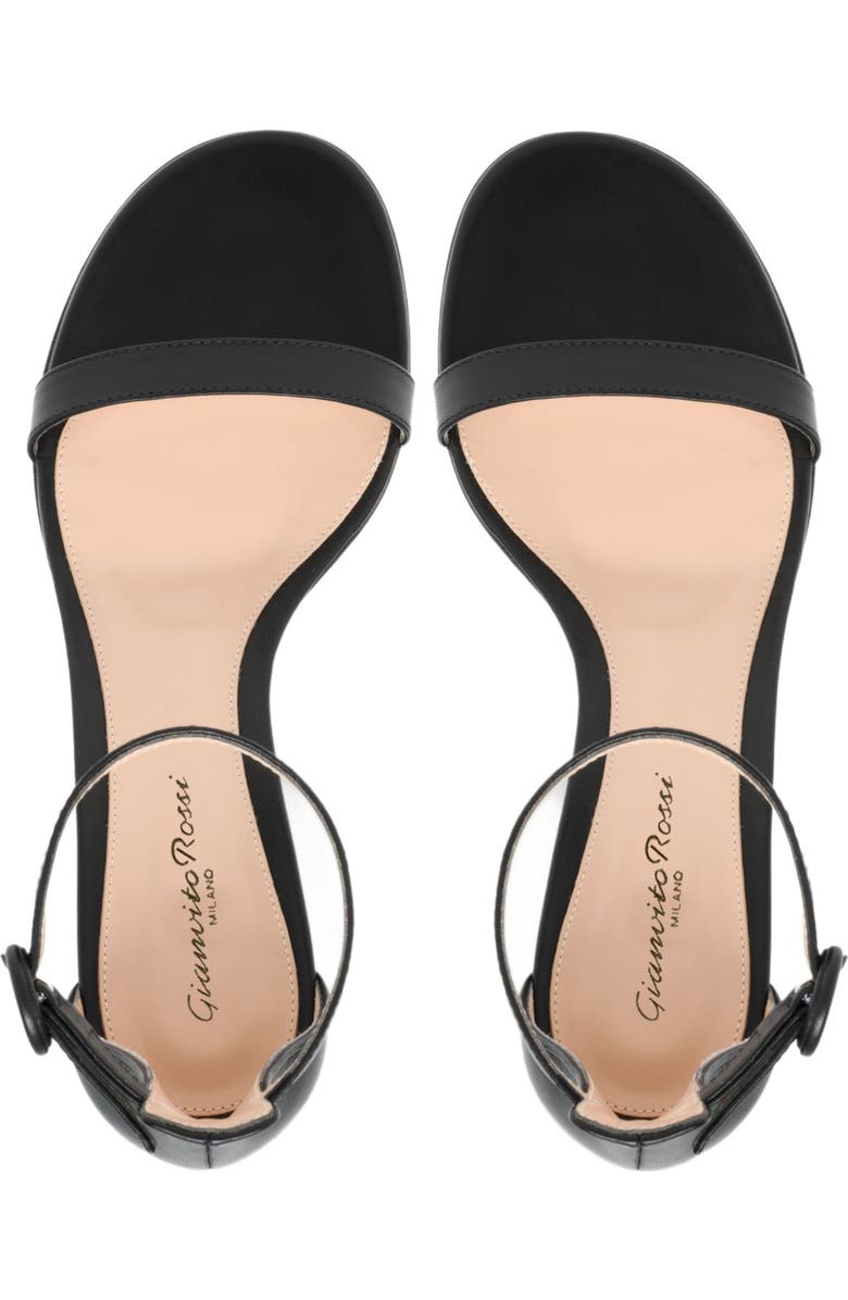 Gianvito Rossi Gaeta 45 Sandal, Alternate, color, Black