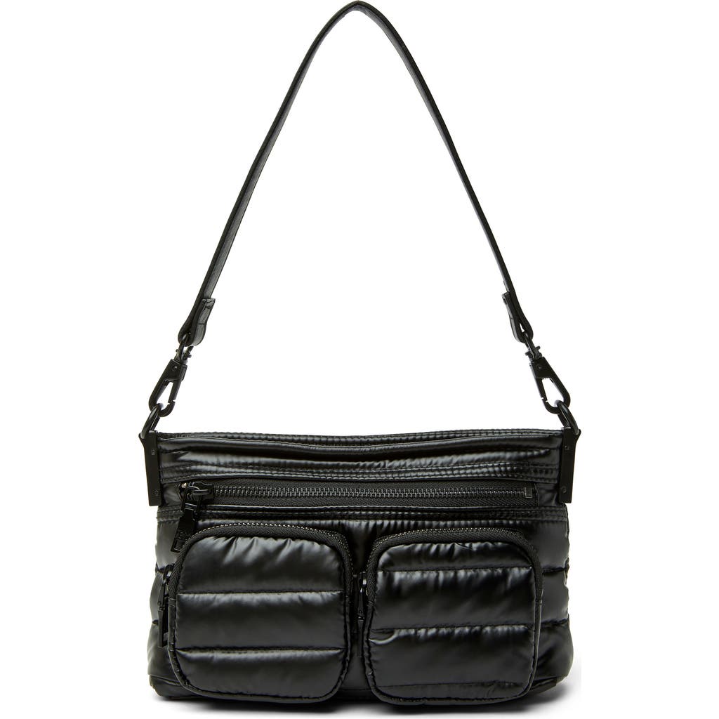Think Royln Double Trouble Crossbody Bag In Black