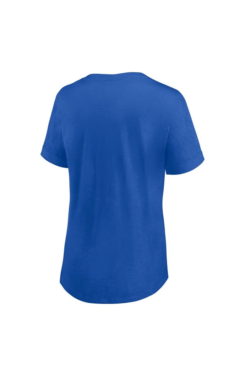 FANATICS Women's Fanatics Royal Kentucky Wildcats True Classics Slub Flowy V-Neck T-Shirt, Alternate, color, Royal