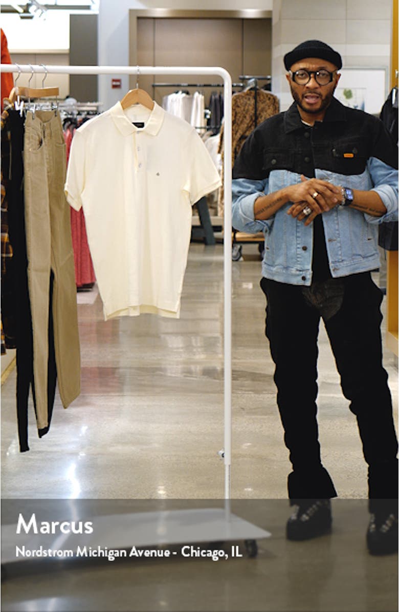 Men's Interlock Slim Fit Performance Polo, sales video thumbnail