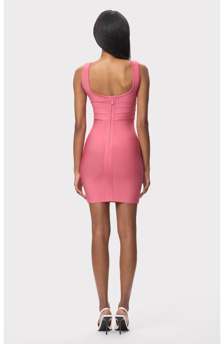 Herve Leger The Amara Dress, Alternate, color, Bubblegum