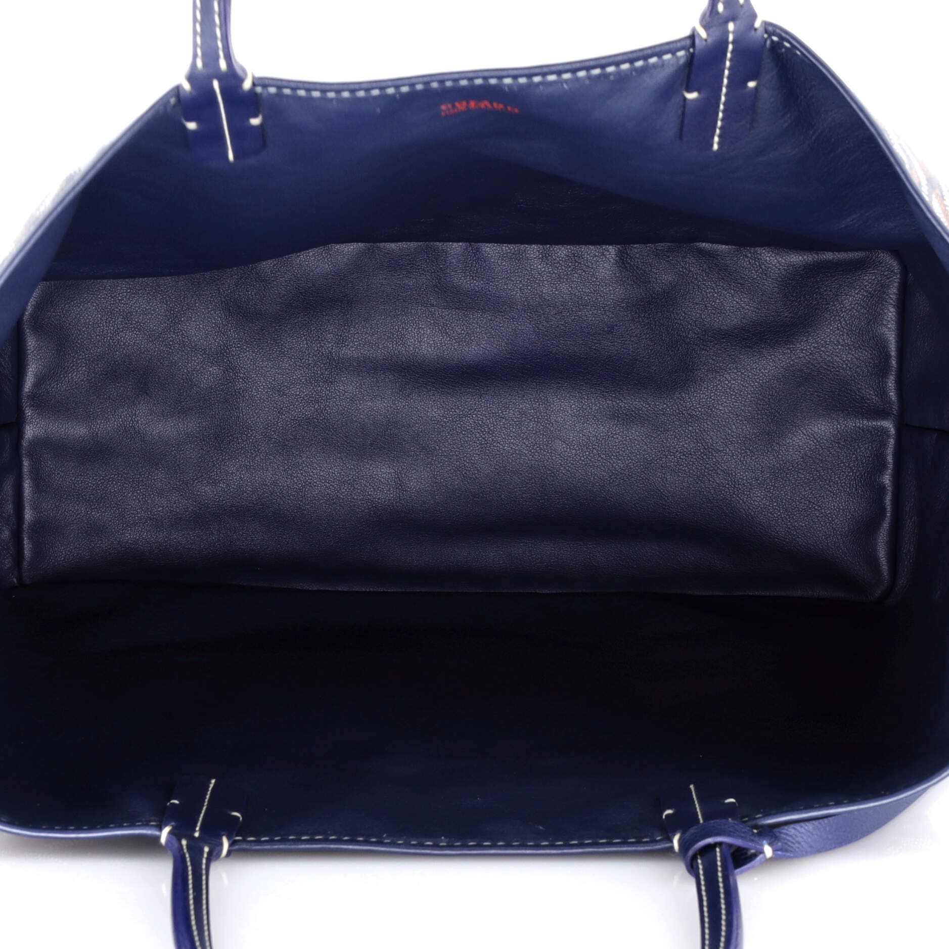 Pre-Owned Goyard Anjou Reversible Tote Coated Canvas PM, Alternate, color, Blue